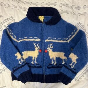 The Limited Blue Wool Sweater